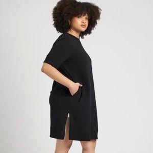 NWT Grace Short Sleeve Sweatshirt Dress